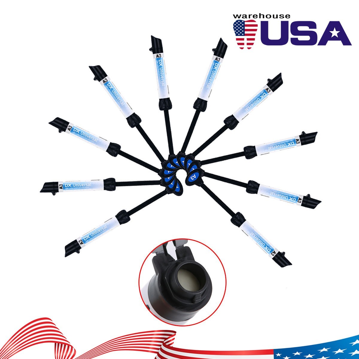 Dentex Dental Universal Composite Resin Light Cure A1/A2/A3/A3.5/B1