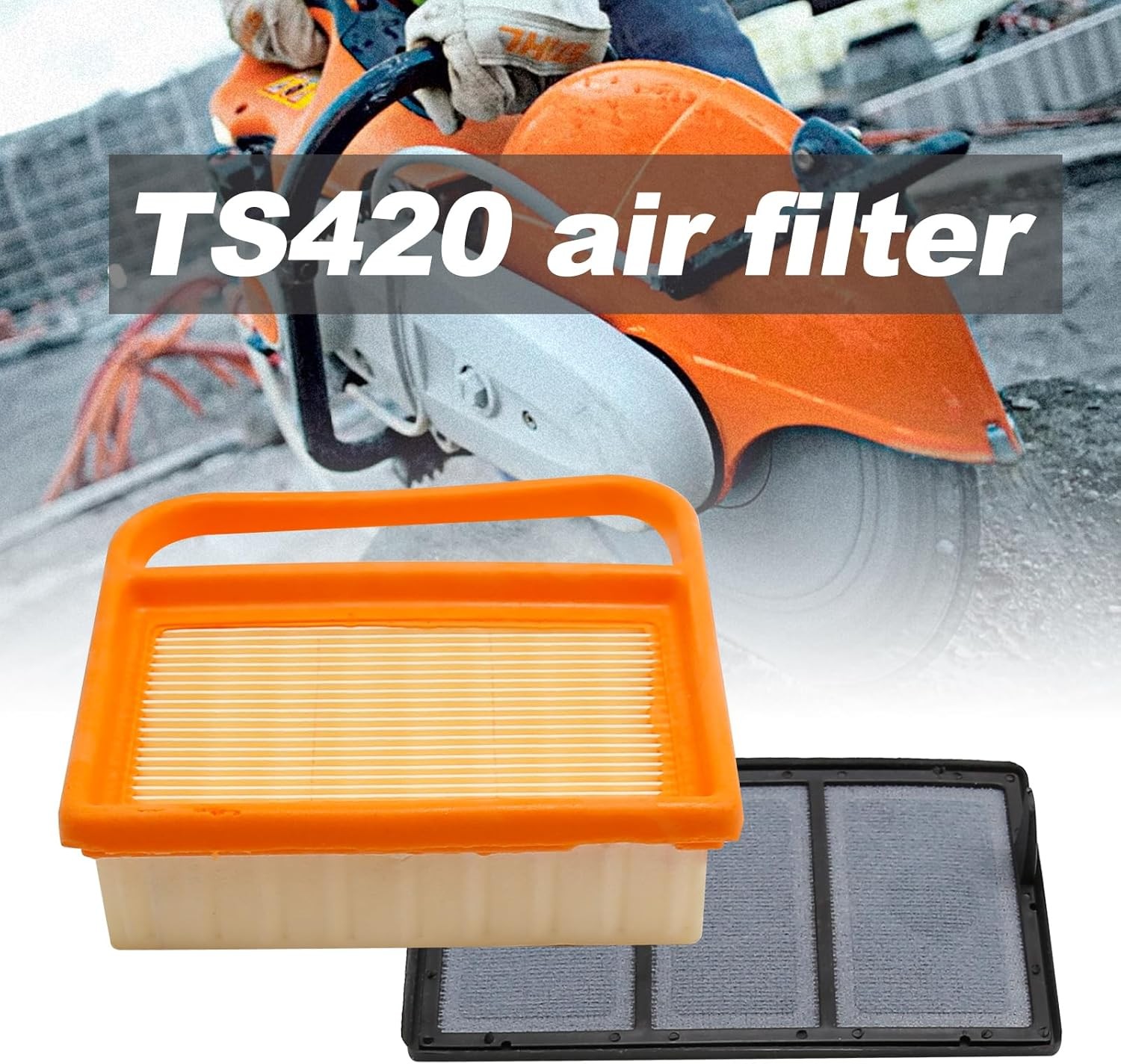 Air Filter Tune Up Kit For STIHL TS410 TS420 SAW 4238 141 0300 4238 140 1800