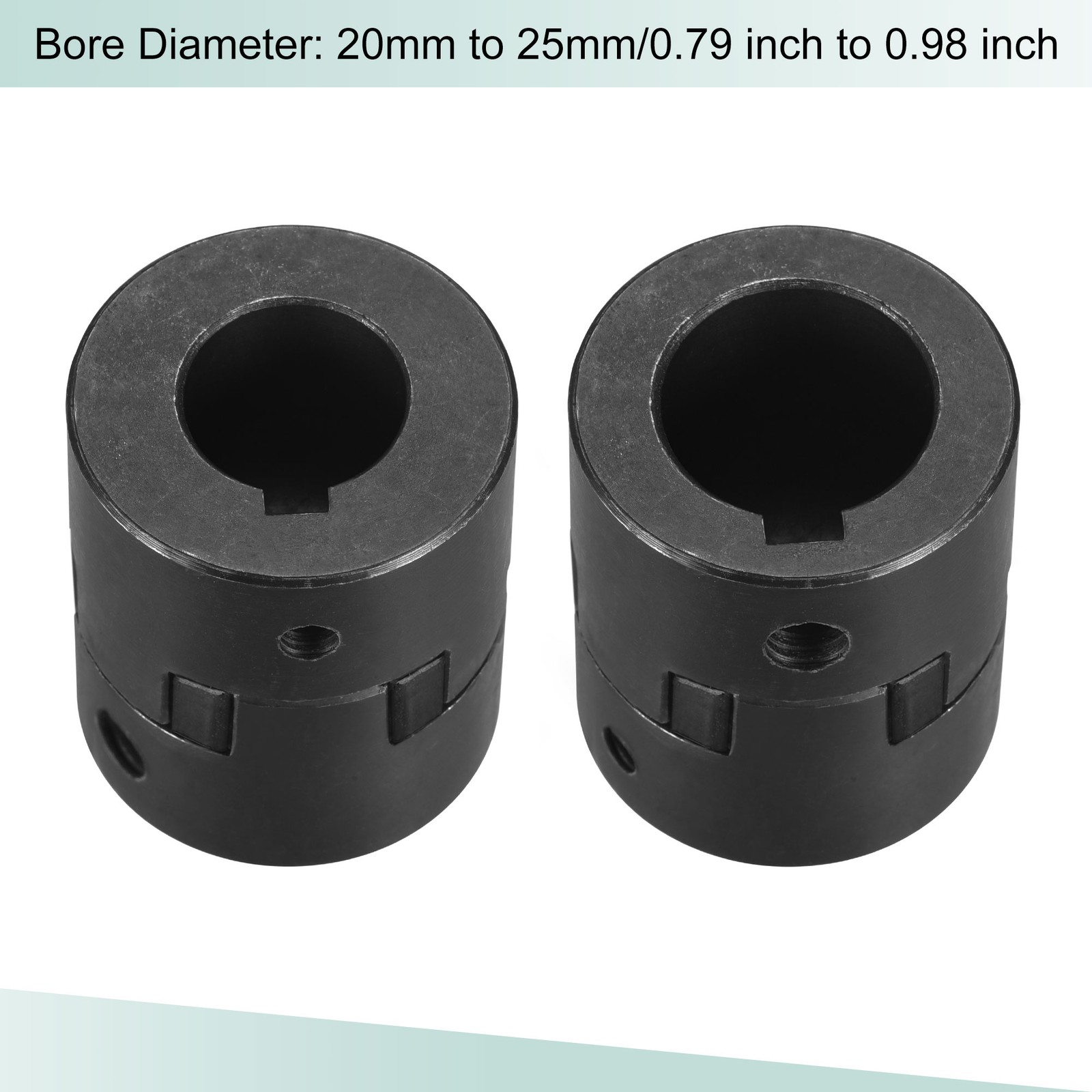 1 Pcs Flexible Coupling Shaft 20mm to 25mm 52mm x 44mm Motor Coupler Joint