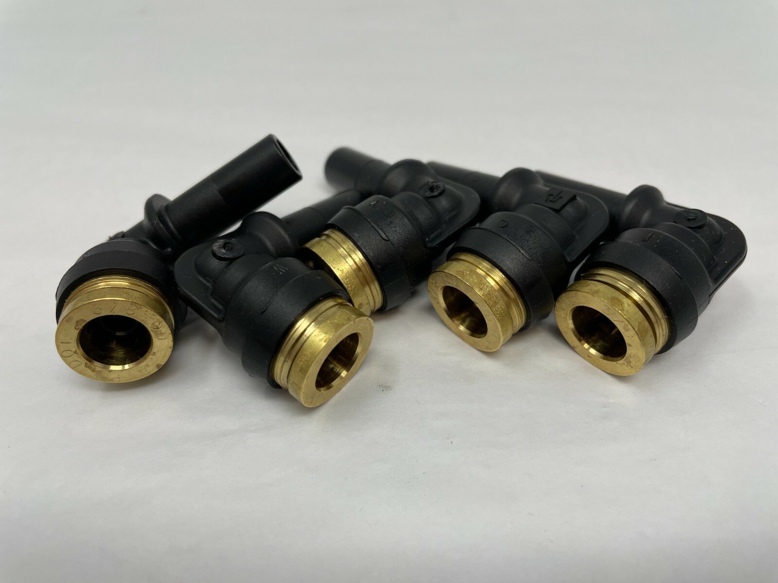 5 Count of PARKER Plug In Elbow, 3/8 In 369PTCSP-6-6 Fast Free Shipping!