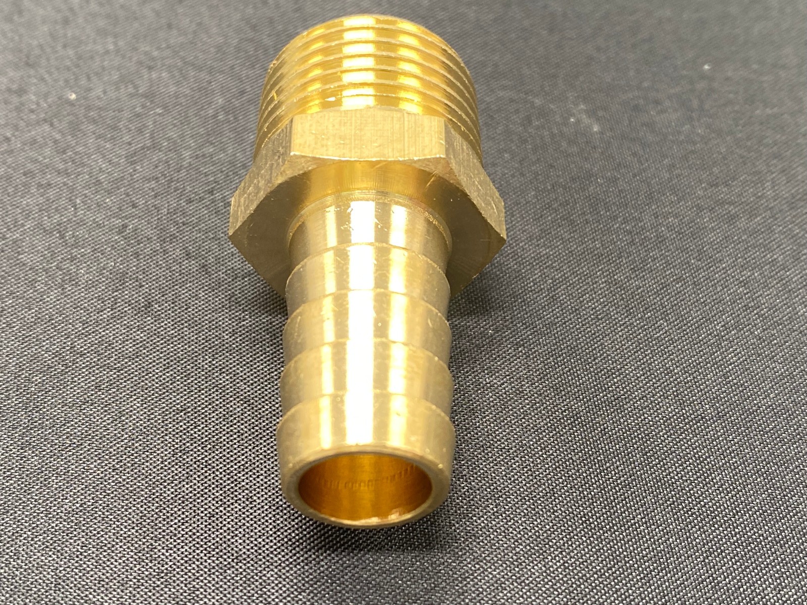 4 Pack Hex Adapter 1/2″ Male NPT to 3/8″ Hose Barb