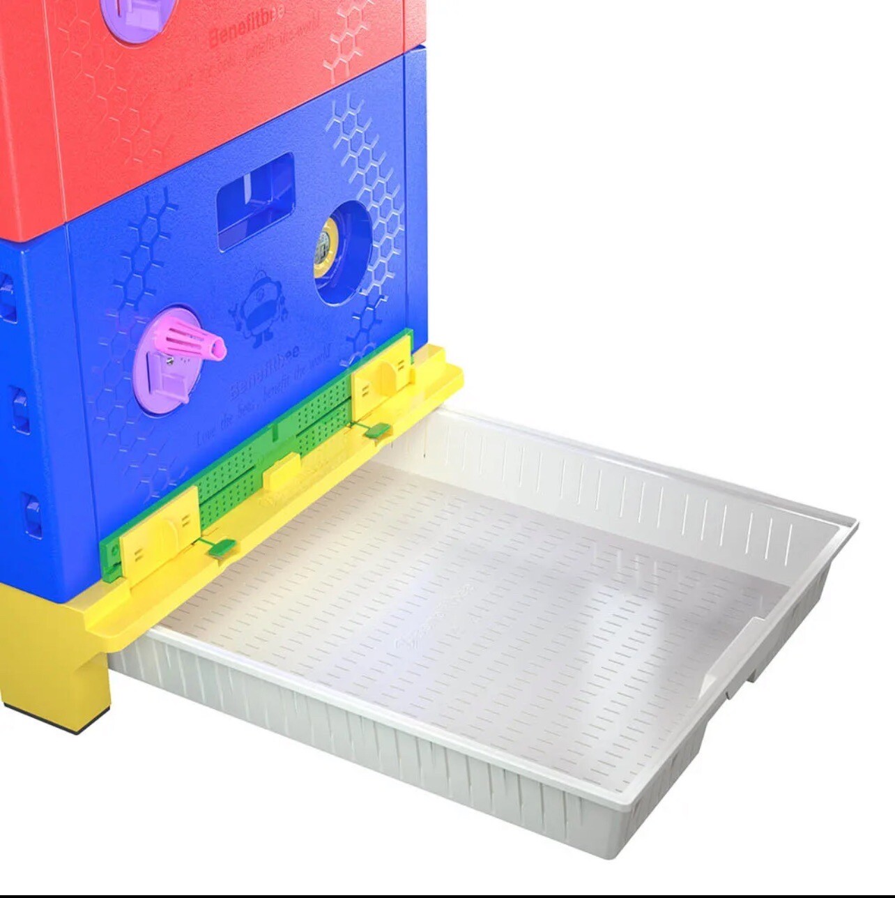 BeeHive Plastic Langstroth Size – 3 layers INSULATED Plastic Beehive- 3 LAYERS