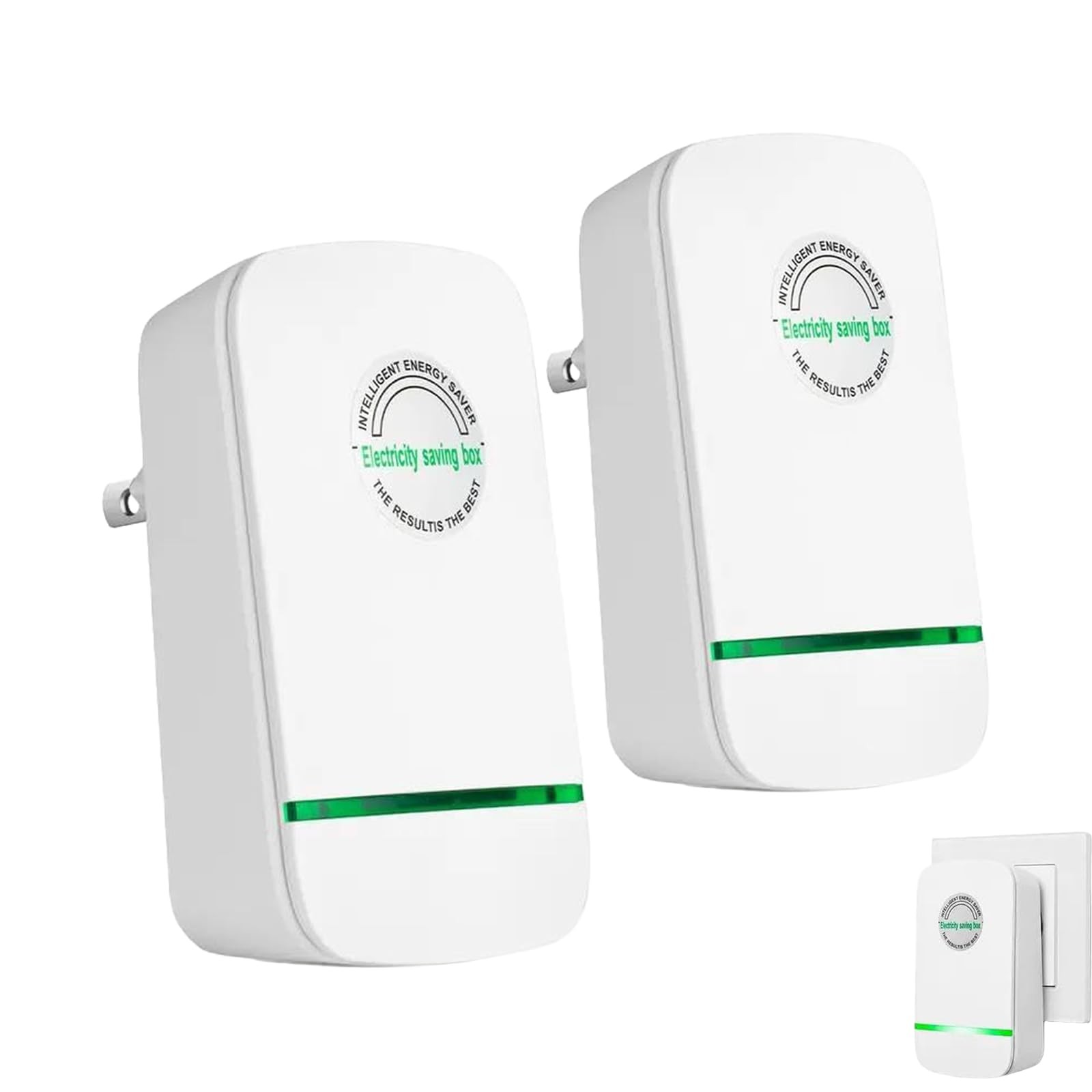 New Universal Energy Saving Box Reduce Electricity Bills Plug and Play Power