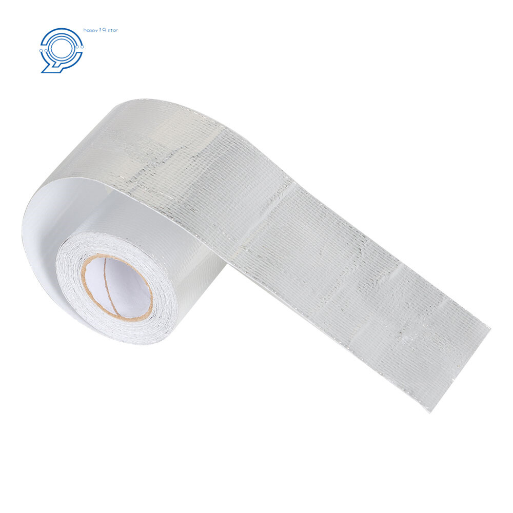 24 Inch × 12 Inch Heat Resistant Tape Adhesive Backed Aluminized Heat Barrier
