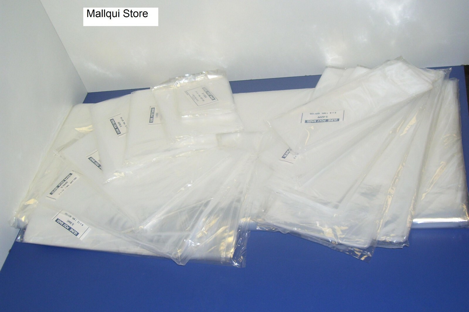 100 Pack Clear 6 x 9 Poly Bags ULINE Best 1 MIL Thick Quality Flat Open Top