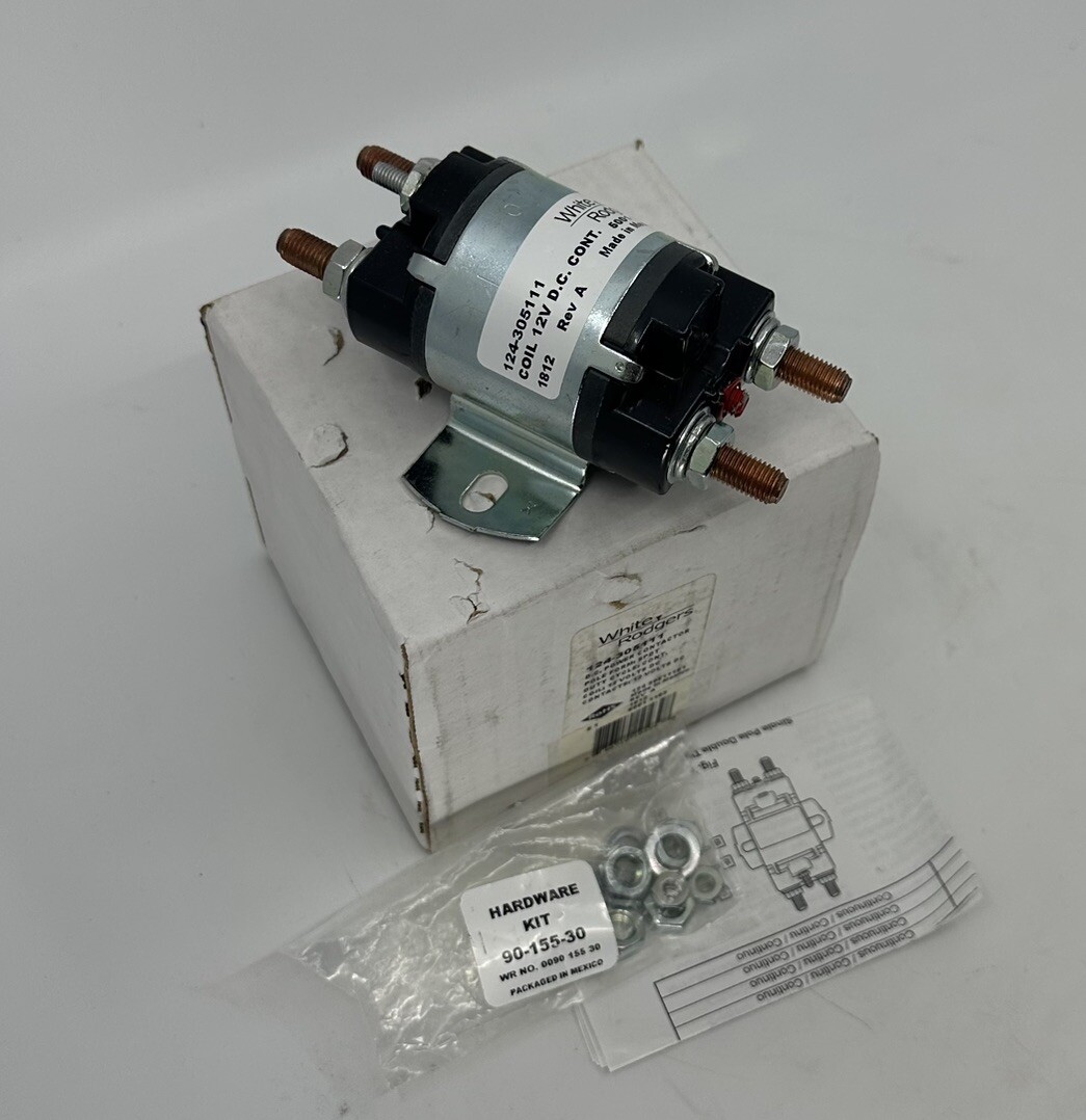 WHITE-RODGERS 124-305111 DC Continuous Power Solenoid 12V NEW IN BOX