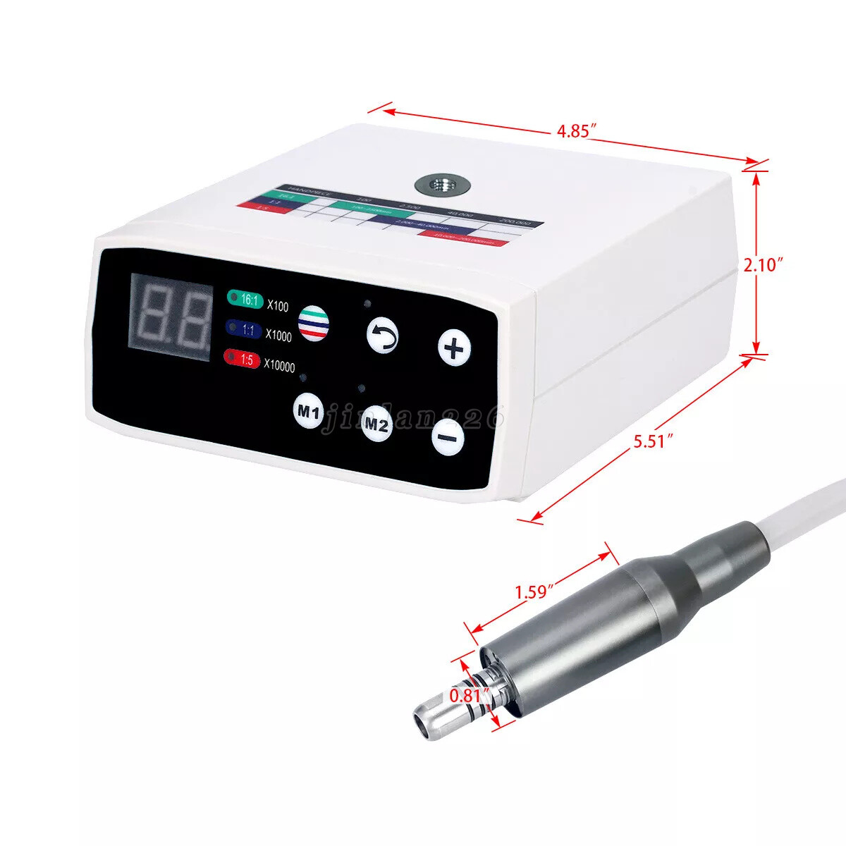 Brushless Dental LED Electric Micro Motor Fit NSK KaV 1:1/1:5 /16:1 Handpiece