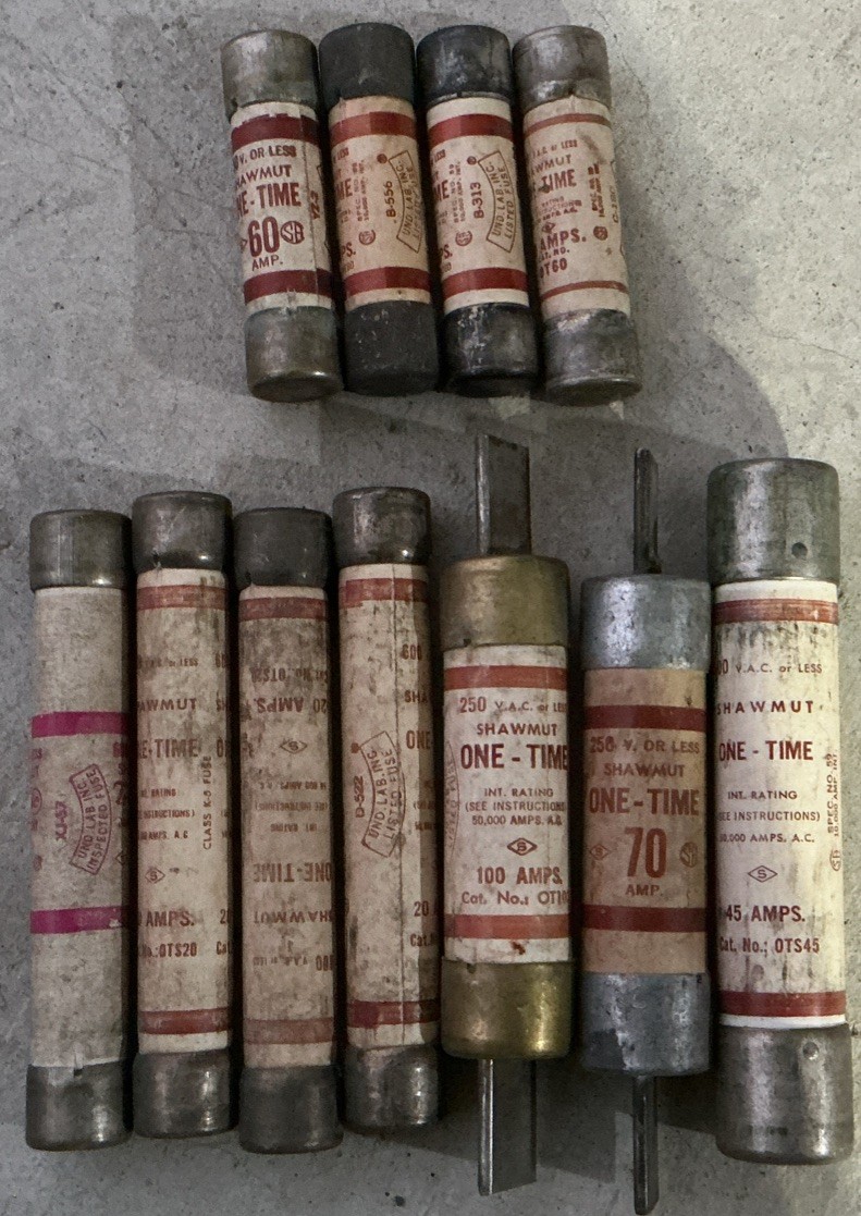 Fuse Assortment Shawmut Various Sizes