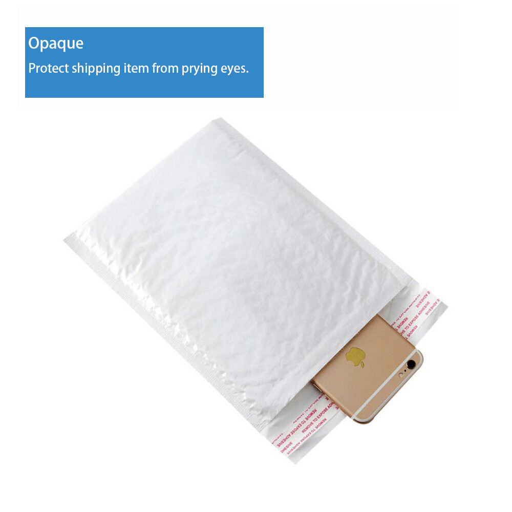 25/50PCs Poly Bubble Mailers Bubble Lined Wrap Polymailer Bags for Shipping