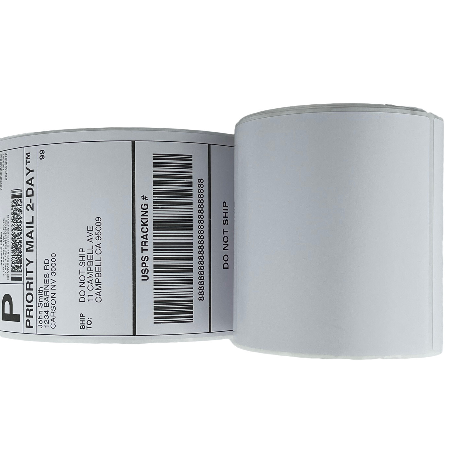 4 Rolls 4×6 Direct Thermal Shipping Labels – 250 per roll – 1000 labels