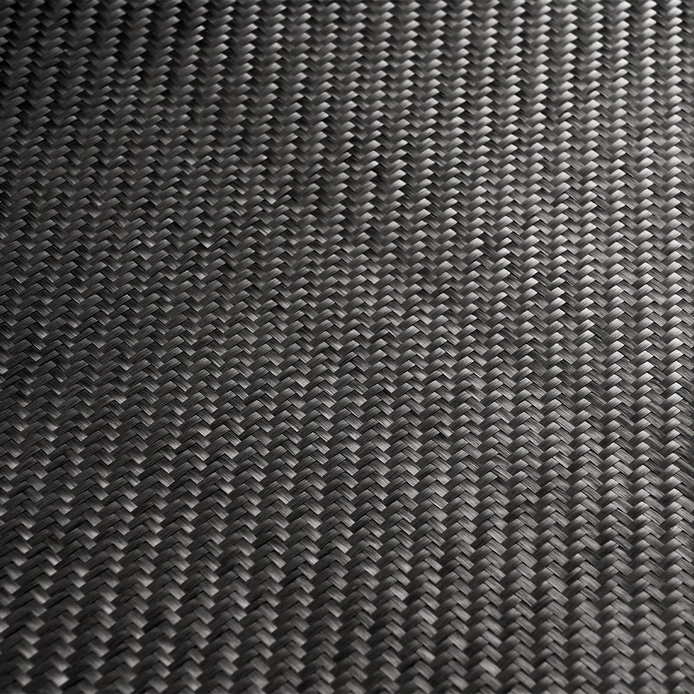 20″ x 10FT Real Carbon Fiber Fabric Cloth Roll 3k 200gsm 2×2 Twill Weave Black