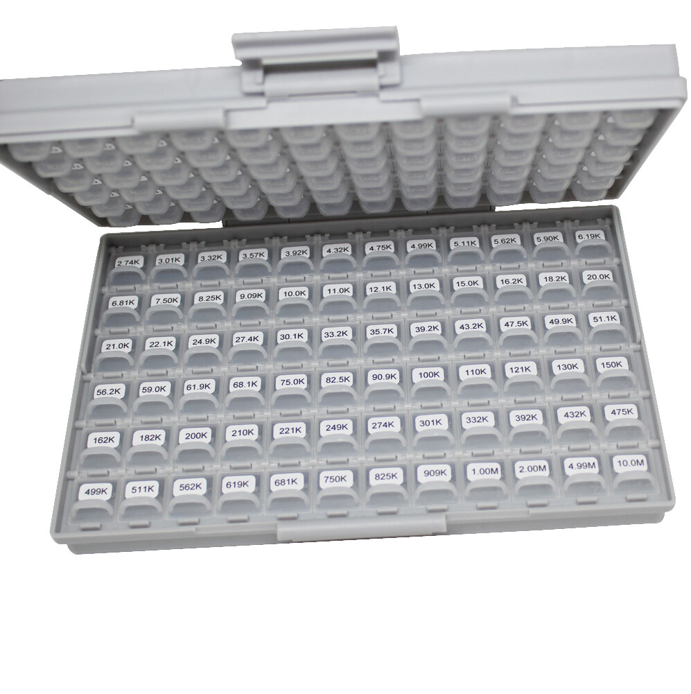 AideTek 0603 SMD SMT 1% RoHS 144 Values 100PC/value Sample Resistor kits USA