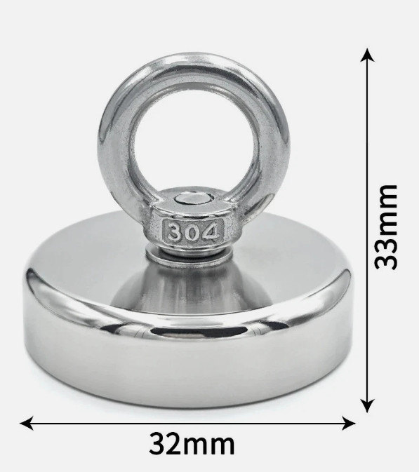 Super Strong Neodymium Fishing Magnet Hook N52 Heavy Duty Rare Earth Magnet with