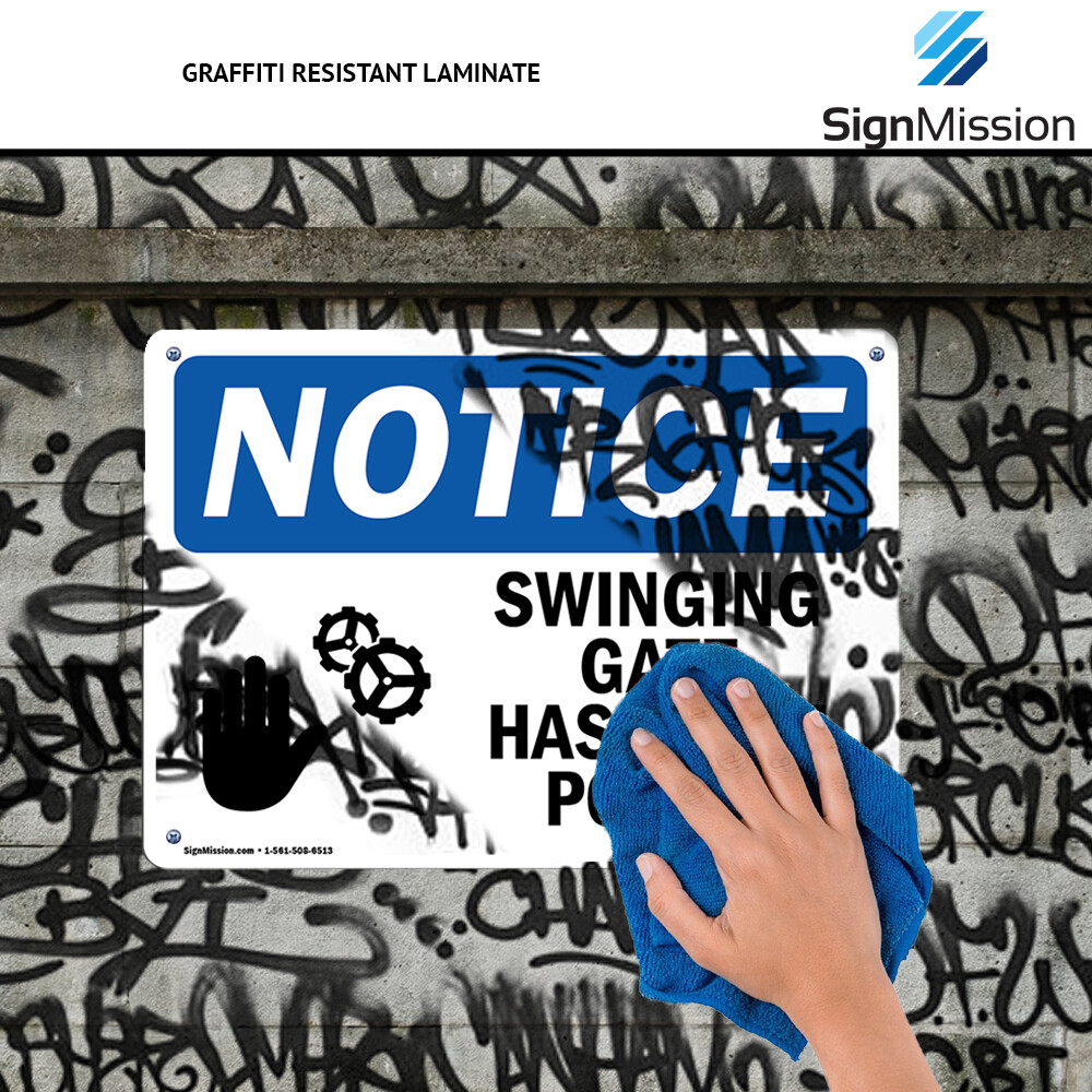 OSHA SAFETY FIRST Sign – Cryogenic Gloves And With Symbol| �Made in the USA
