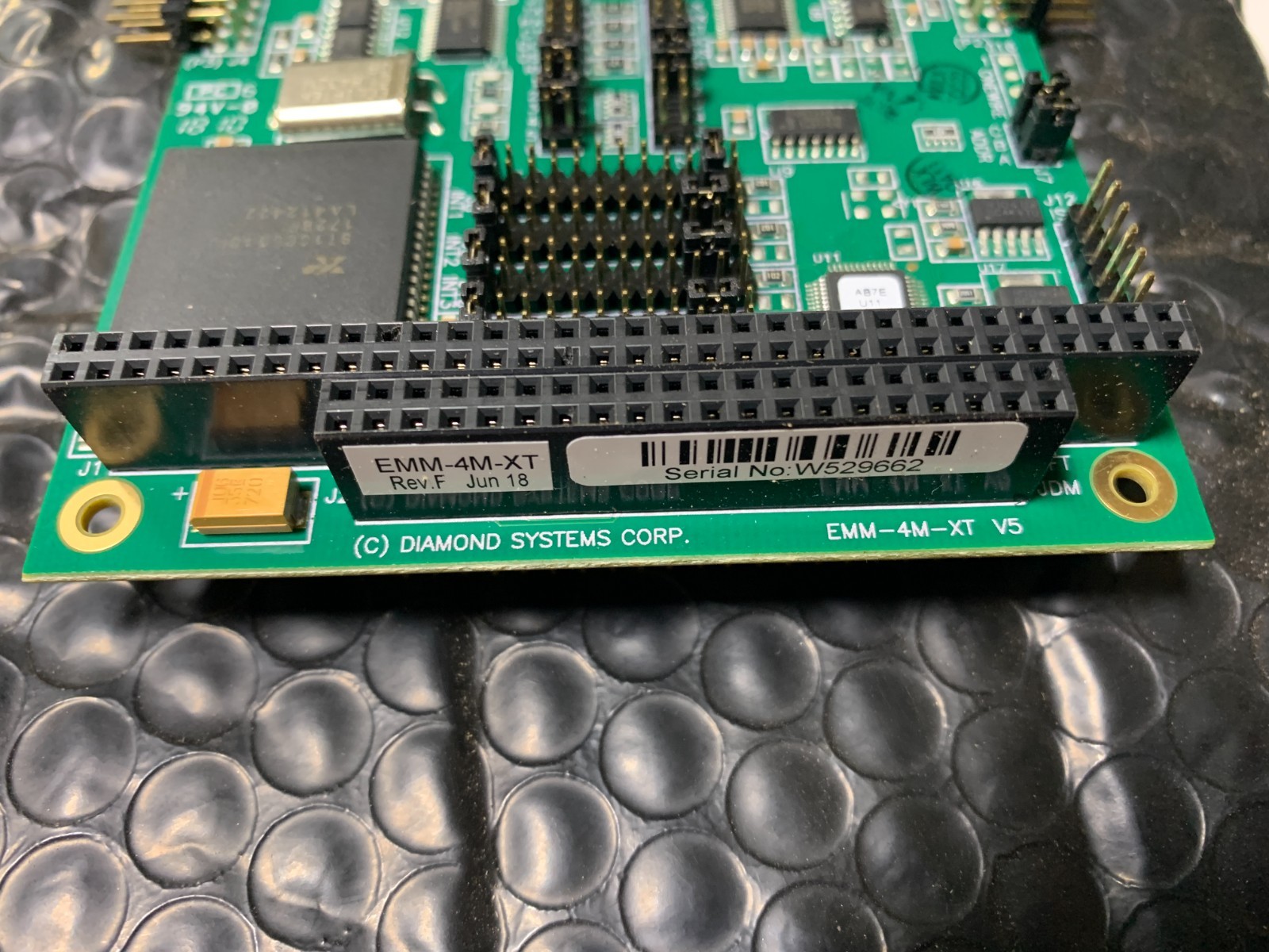 Diamond Systems EMM-XT Rev F Emerald-MM 4 port Multiprotocol PC/104 Module