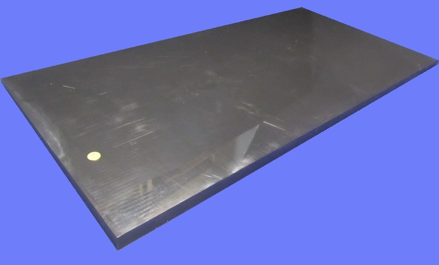 HDPE (Polyethylene) Sheet Black 1.00″ Thick x 24″ Wide x 48″ Long