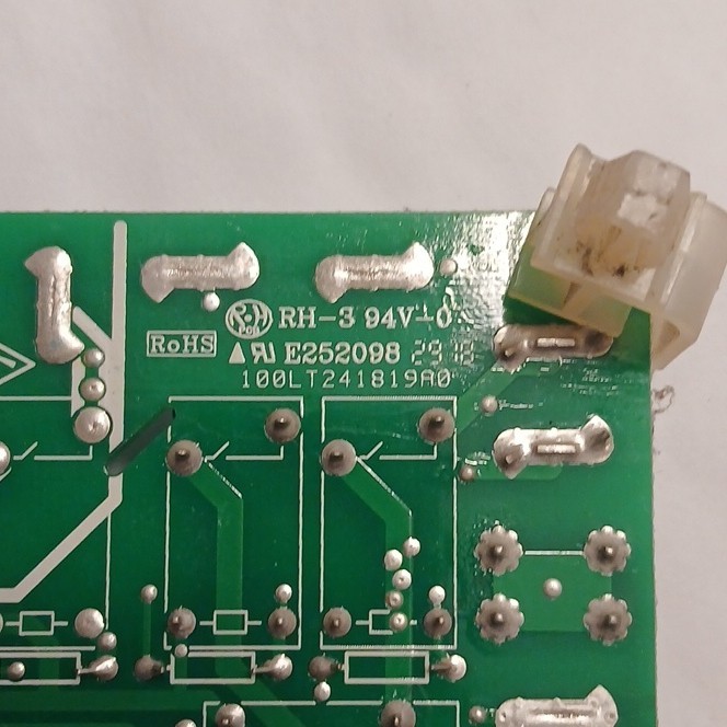 UL-WKR160A/MN1X-1 Double-Sided Control PCB 32VDC Panel Mount FR-4 32 Tie