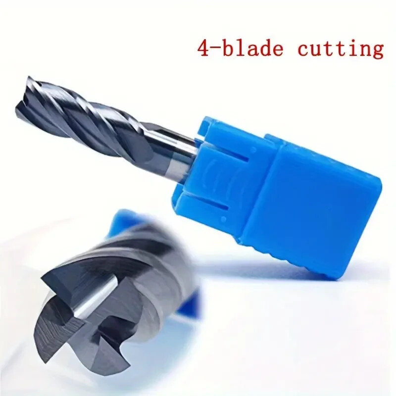 New 5 PCS – 1/8″ 4 FLUTE CARBIDE END MILL – TiALN COATED USA