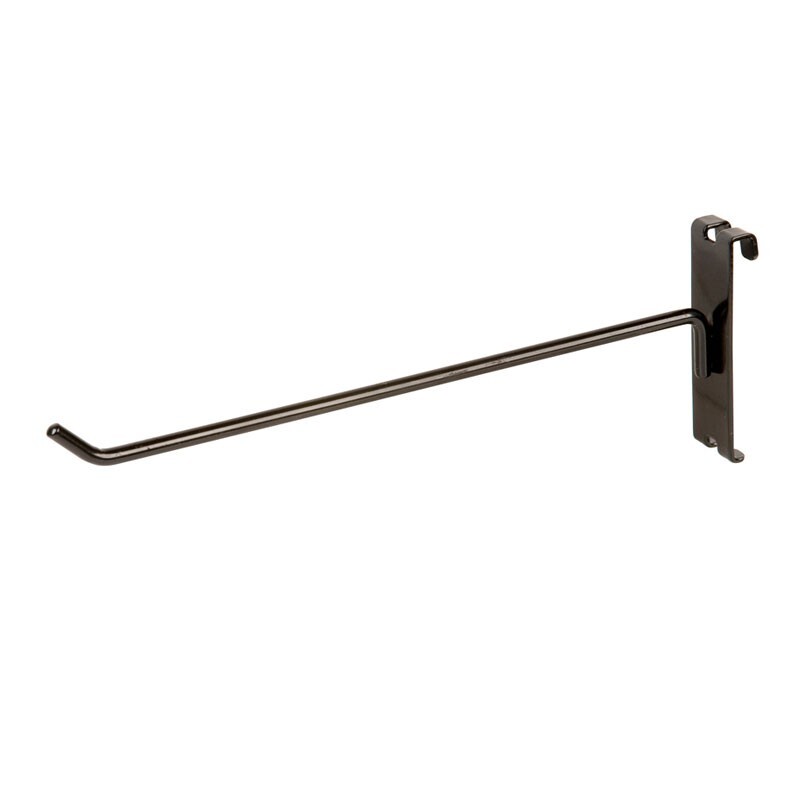 Gridwall Hooks: 1″, 2″, 4″, 6″, 8″, 10″, 12″ – Black, White, Chrome – FREE SHIP!