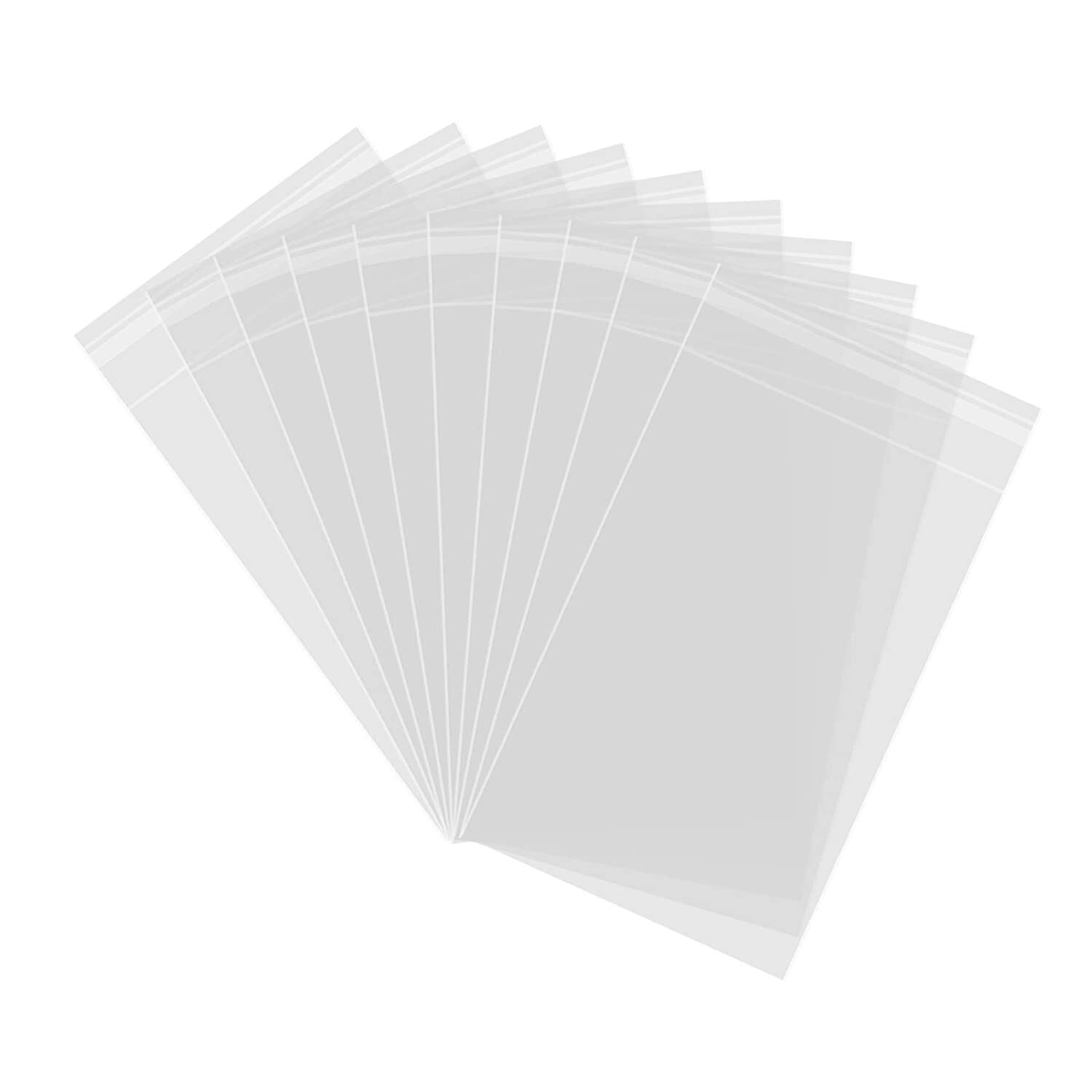 1.5 Mil Bags Resealable Clear Plastic Opp Cello Bags 5×7 6×9 9×12 10×13