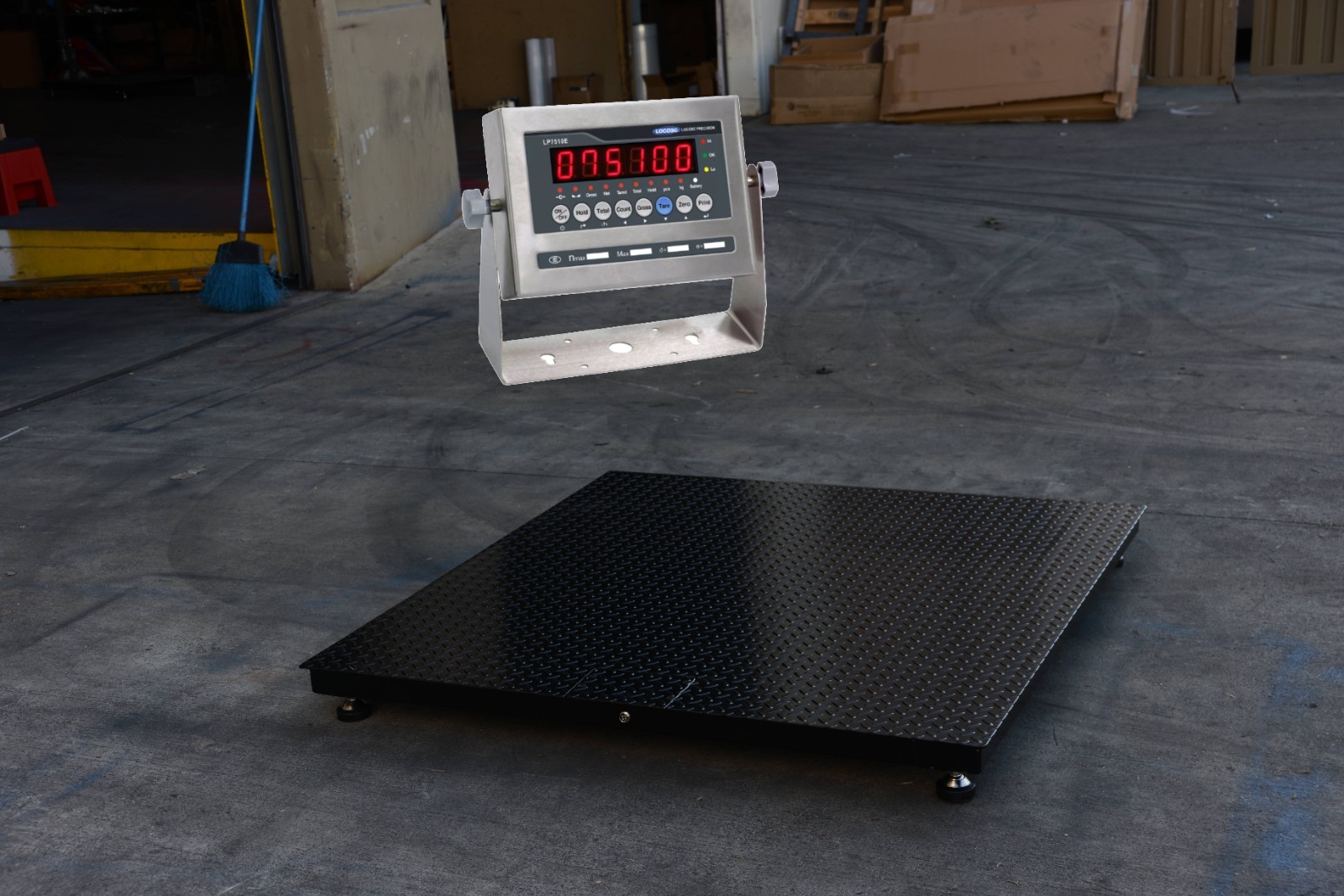 New 48×48 Floor Scale 5000 lb Industrial Warehouse Platform Scale