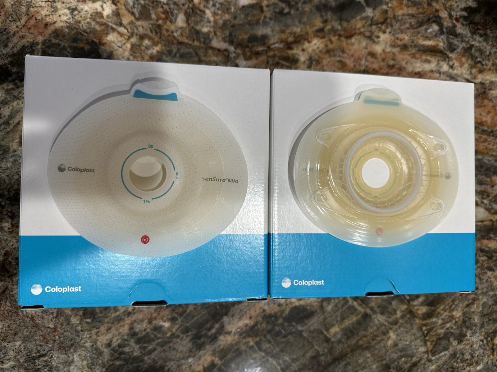 Coloplast SenSura Mio #16913 Convex Light Ostomy Barrier 13/16” – 2 Boxes