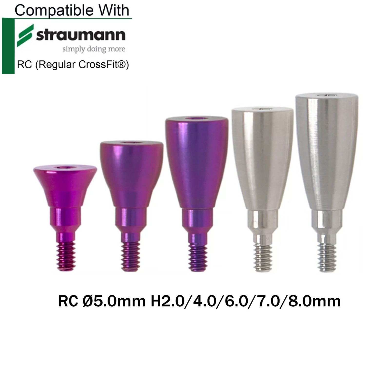 For Straumann ITI Dental NC/RC Locator Abutments & Healing Abutment Caps