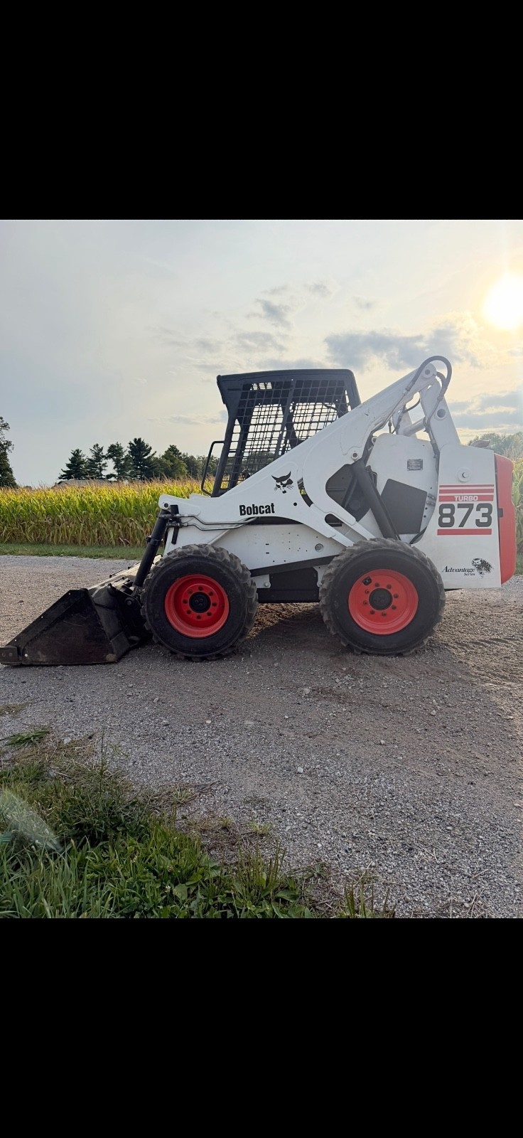 873 Bobcat, 73 Horsepower Diesel Engine, Auxiliary Hydraulics