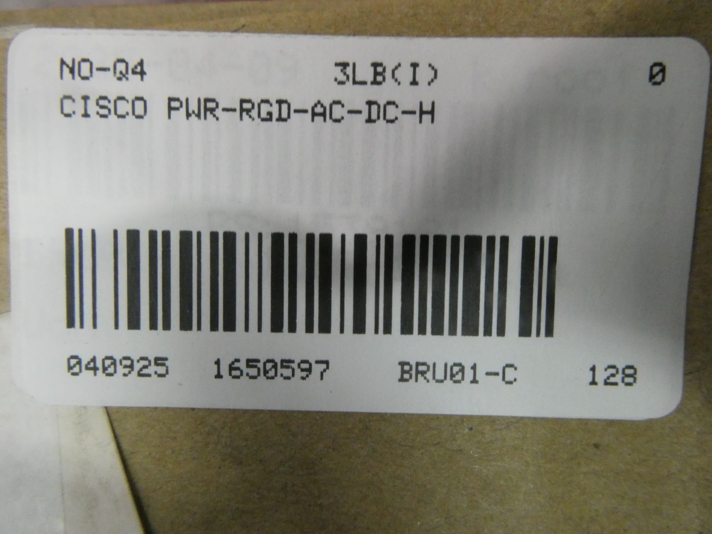 Cisco PWR-RGD-AC-DC-H Power Supply 100-240v-ac 0.5a Amp 4.5v-dc 150w