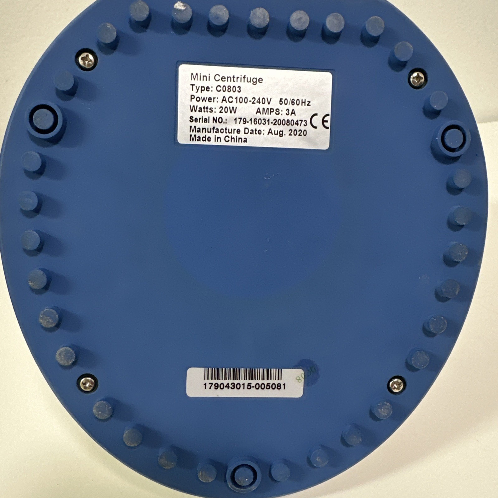 VWR Mini Centrifuge C0803 7500rpm 30 Days Warranty