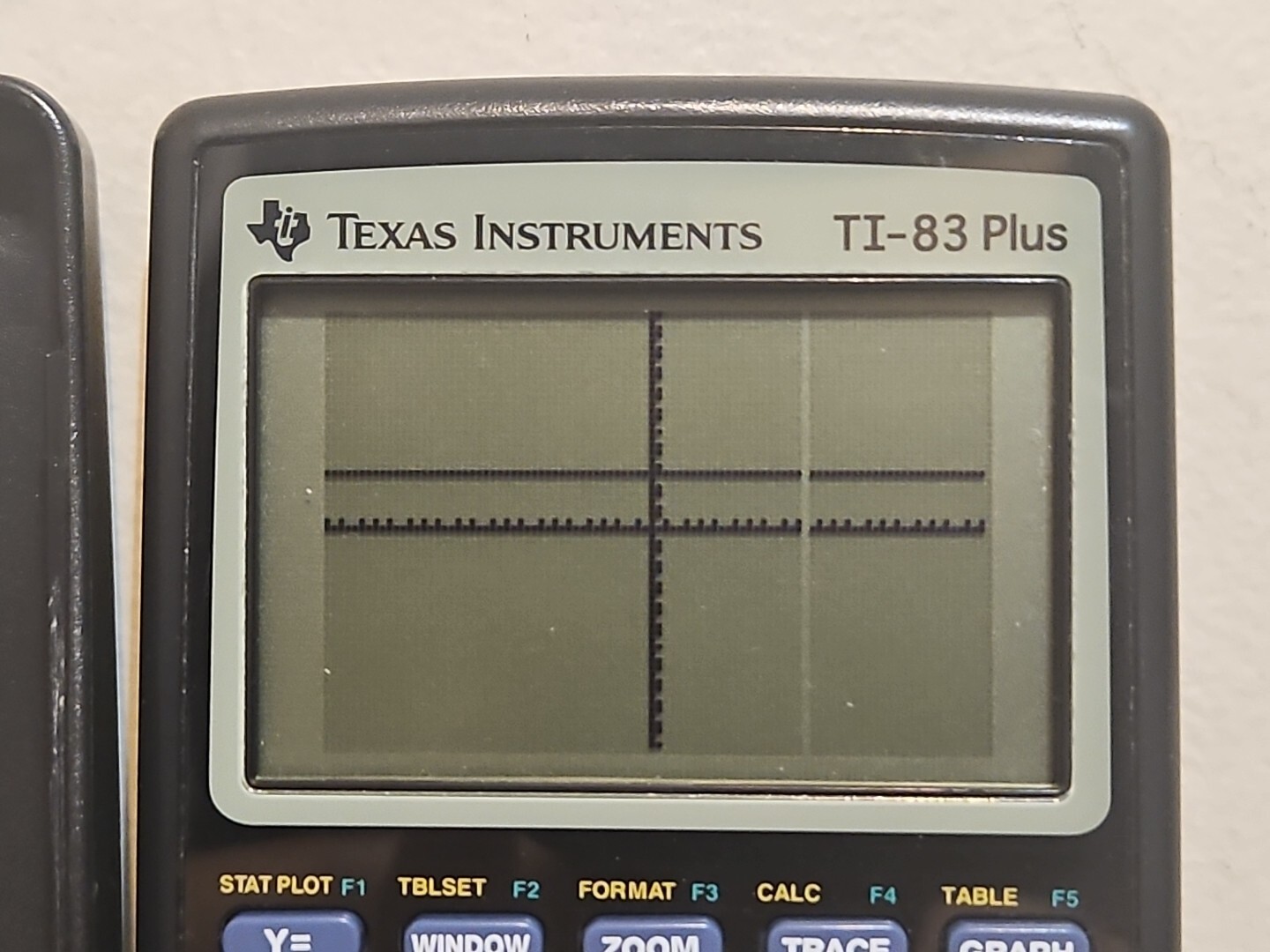 TI-83 Plus Texas Instruments Graphing Calculator w Battery Cover SMALL LINE