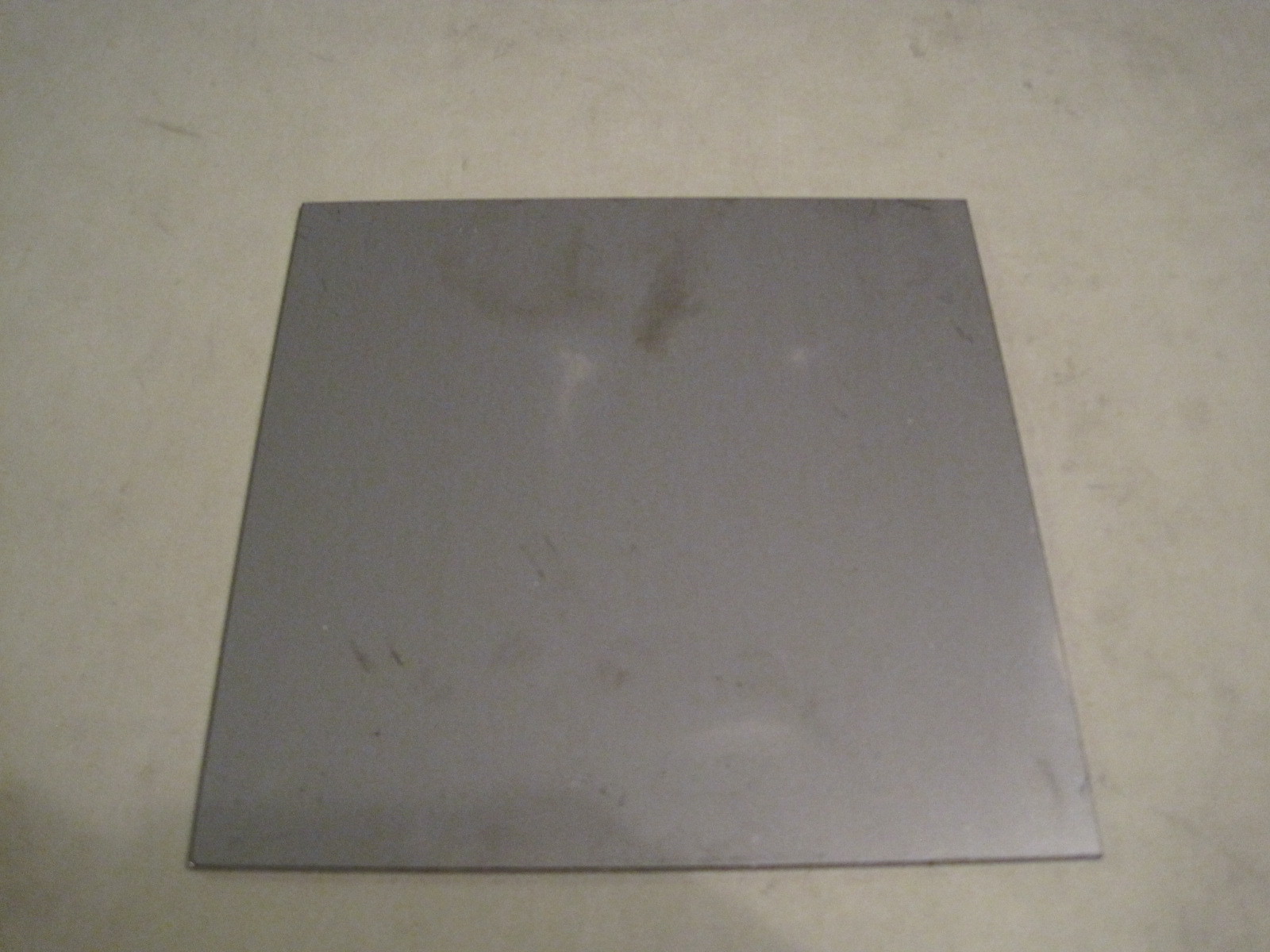 1/8″ Steel Plate, Rectangle, 6″ x 6″, A36 Steel, .125 thick