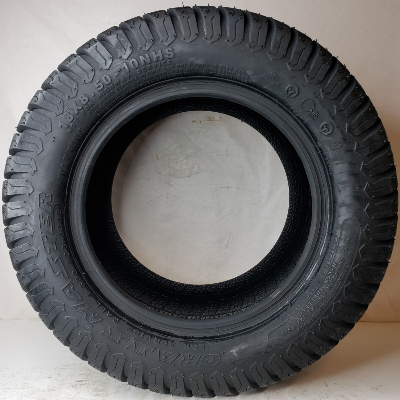 2PK 18×8.50-10 18×850-10 18/8.50-10 18/850-10 TIRES some Dixie Chopper Kubota