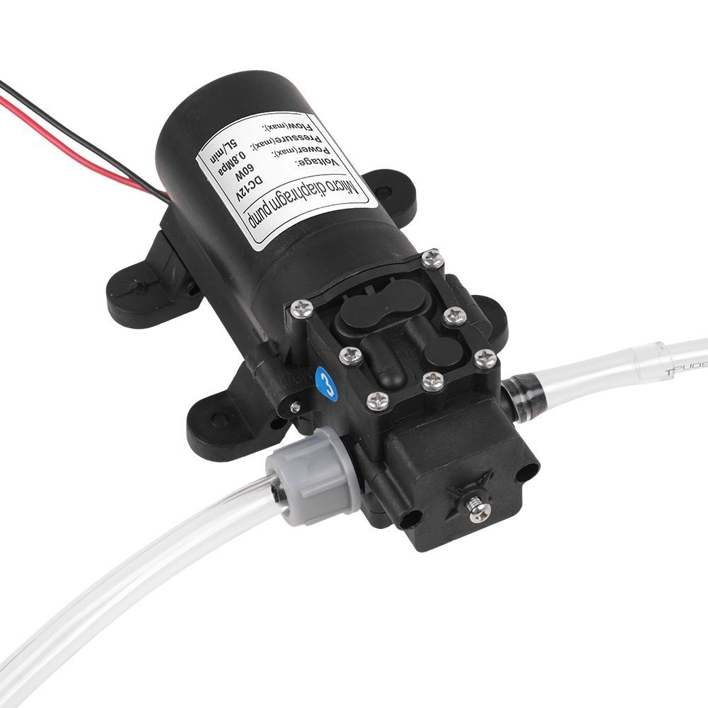 12V 5L/min Electric Fuel Transfer Pump Engine Oil Kerosene Car Tractor Truck US