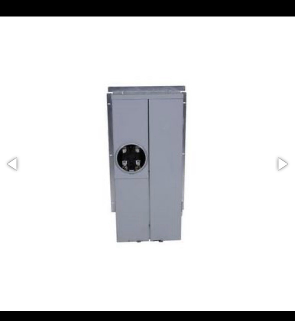 GE TSM2020CFCU Semi Flush/Combination Meter Socket Load Center 200A NEW Nema 3R