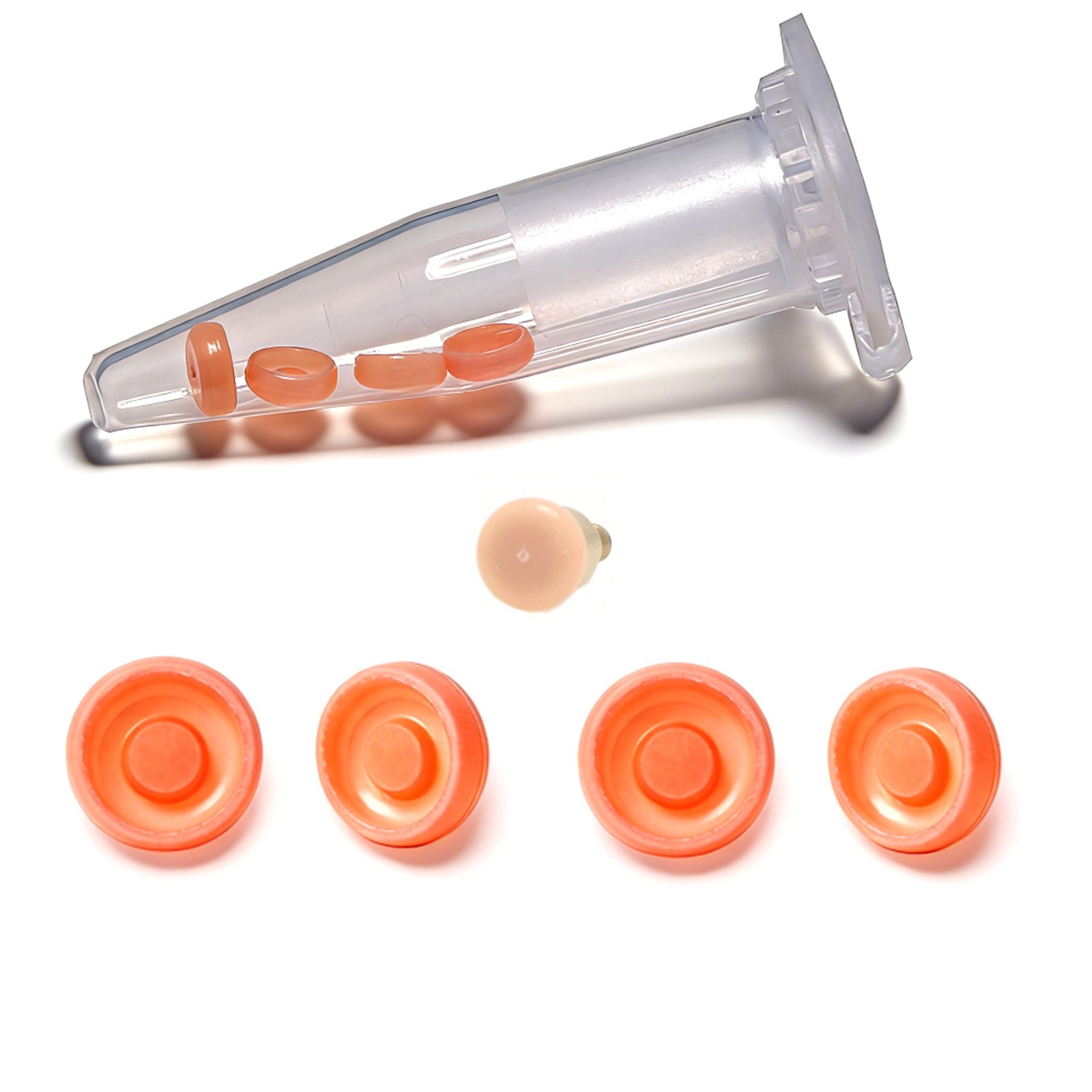 Zest LOCATOR Male Cap Standard Light Inserts 2.4 lbs 4pcs Fit Dental overdenture