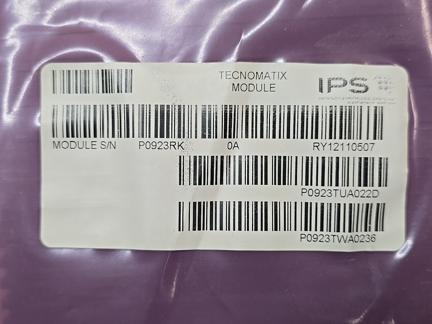 INVENSYS FOXBORO TAA10 P0923RK TERMINATION ASSEMBLY ADAPTER