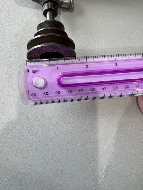 Pulley with Guard and Mounting Arm, Unknown Tool, Unbranded