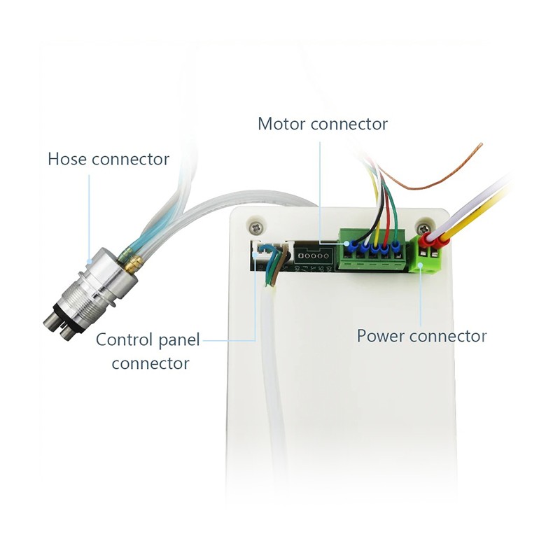 Dental Brushless Micromotor Built-in Micro Motor fit 1:1/1:5/16:1 Handpiece