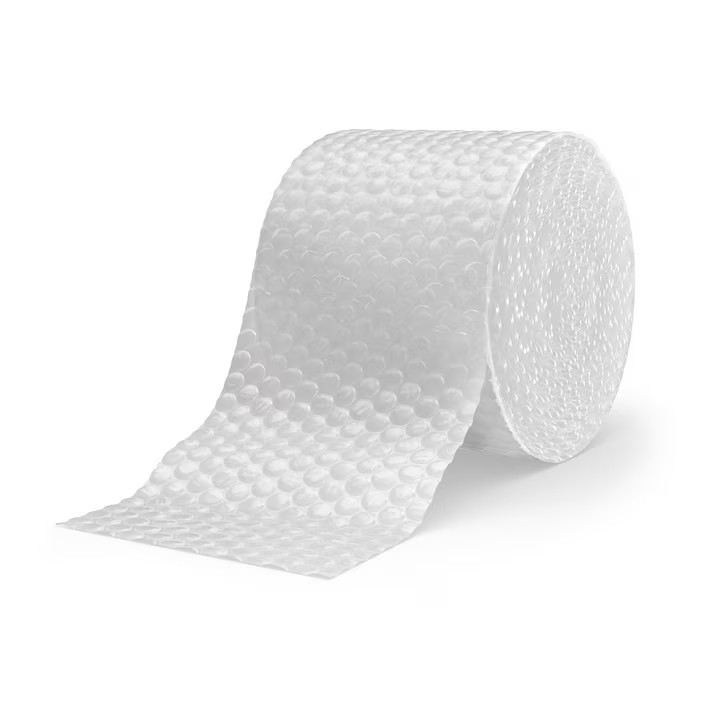 Large Bubble Cushioning Wrap Roll 12 Inch x 50 Feet Clear Shipping Packing