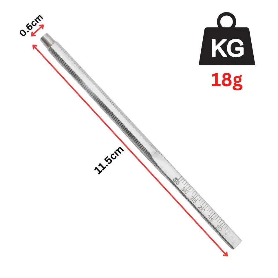 10x Mouth Mirrors Double Sided Front Surface No. 5 With 2x Scale Handles Dental