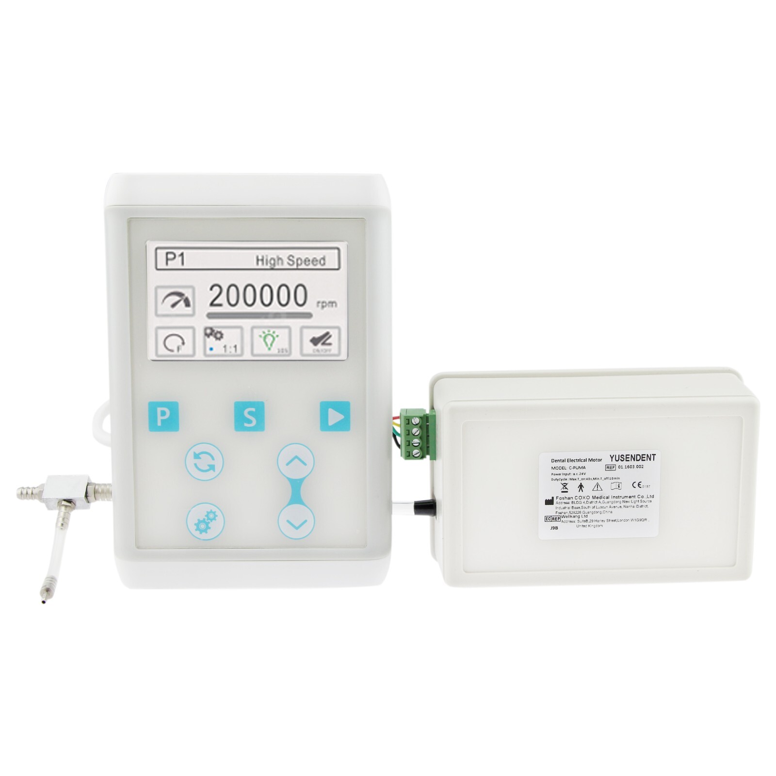 Brushless LED Dental Electric Motor Built-in Micromotor 4 Hole C Puma 1:1 1:5