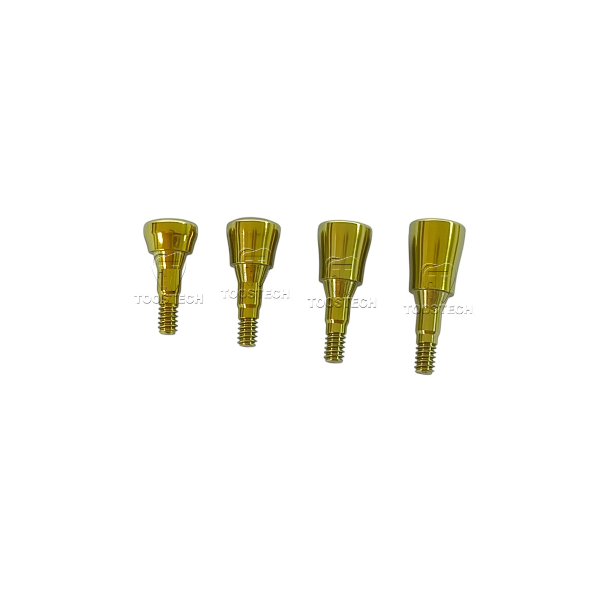 6pcs Dental Titanium Healing Abutment fits to Megagen Blue diamond NC/RC