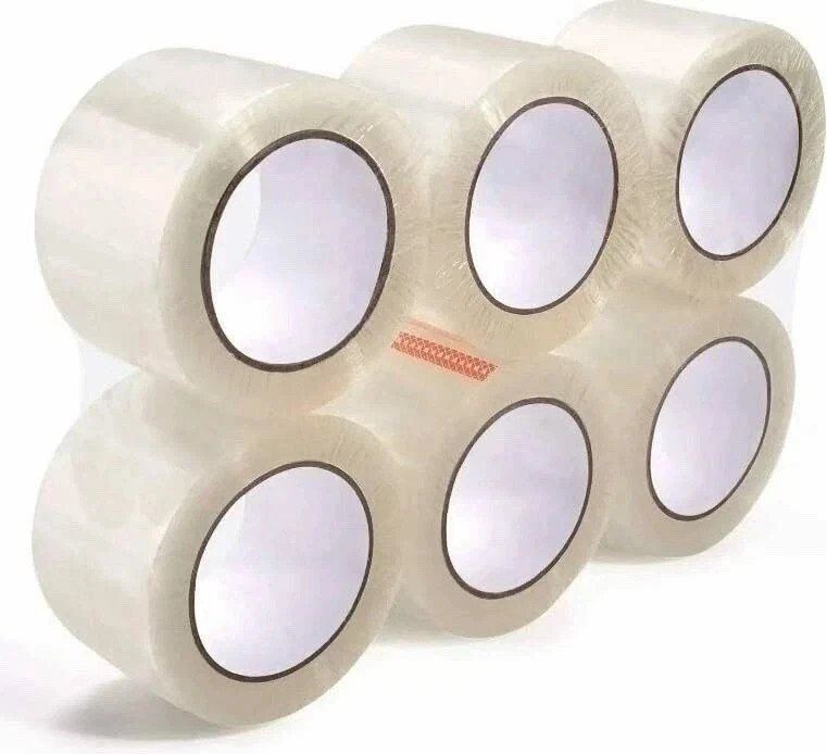 12 Rolls Shipping Packaging Box Packing Sealing Tape 2 mil 2″ x 110 Yard 330FT