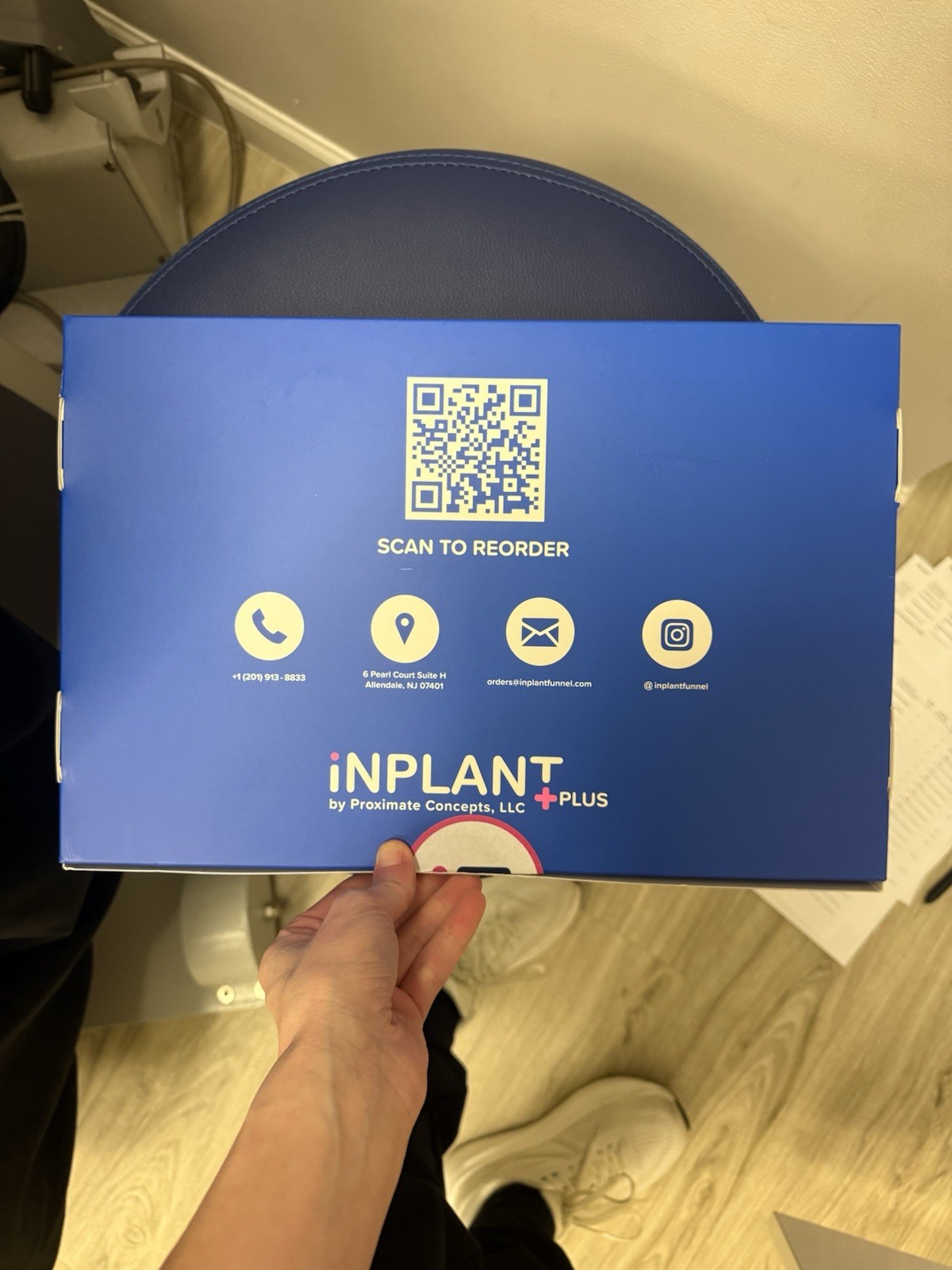 iNPLANT PLUS Breast Funnels IN-001 New Sealed Device Exp. 10/2027