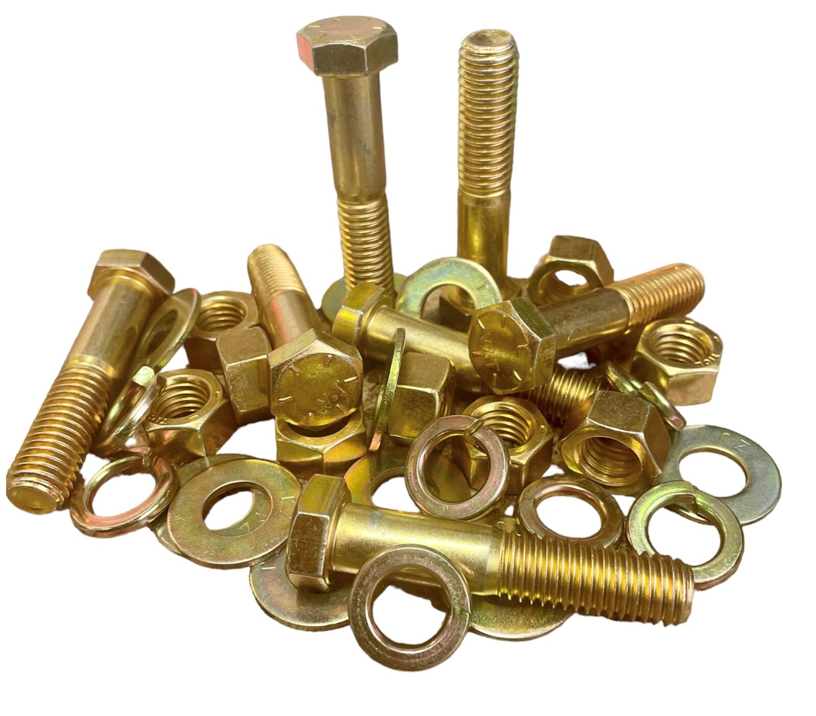 1,250 pcs Grade 8 Coarse Thread Nut Bolt & Washer Assortment Kit w/ Metal Drawer