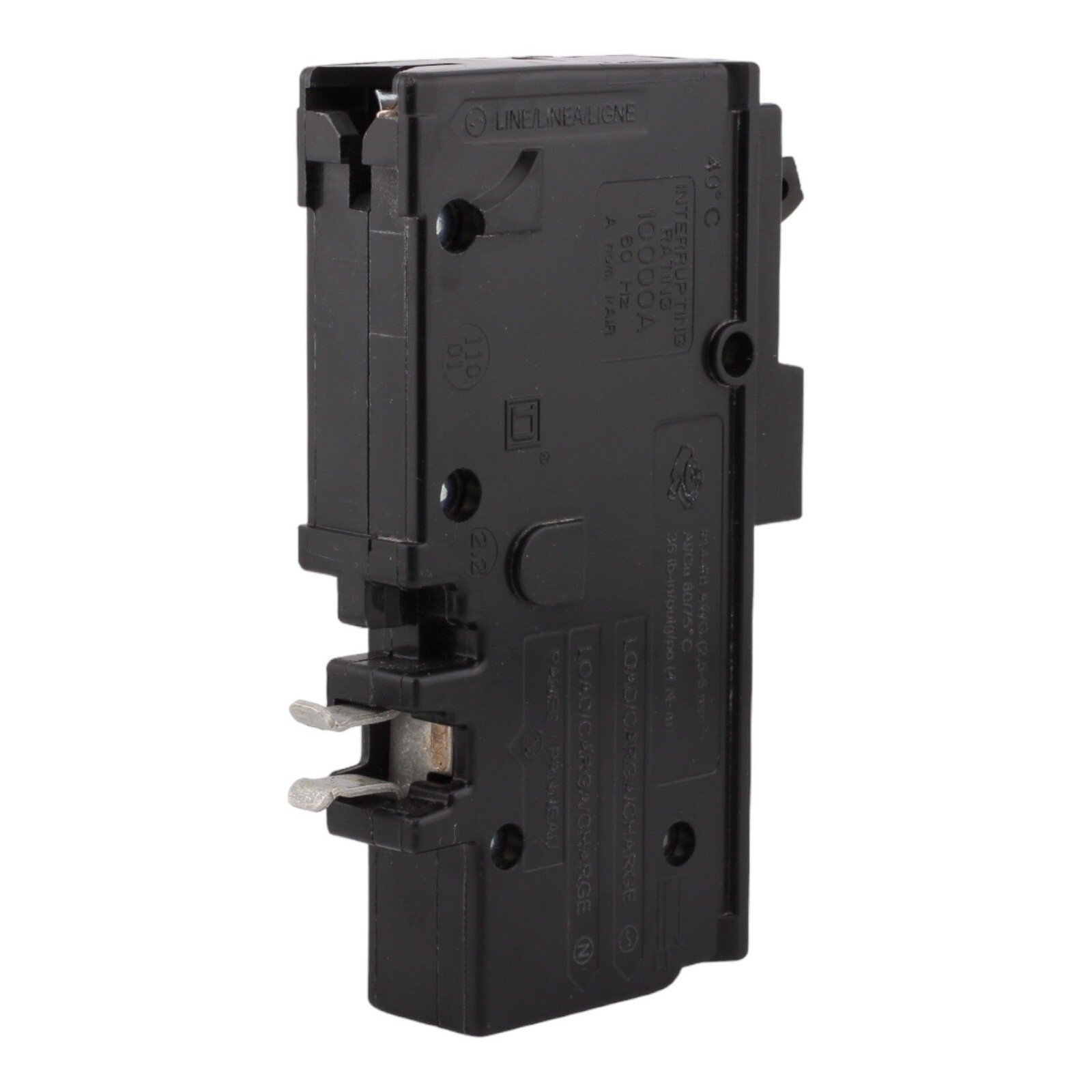 NEW LOT OF 10 Square D HOM115PCAFI Plug-On Neutral 15 Amp 1 Pole circuit breaker