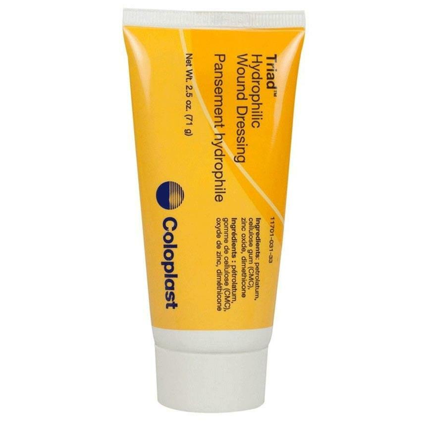 Triad Hydrophilic Wound Dressing Paste by Coloplast: # 1967 6oz