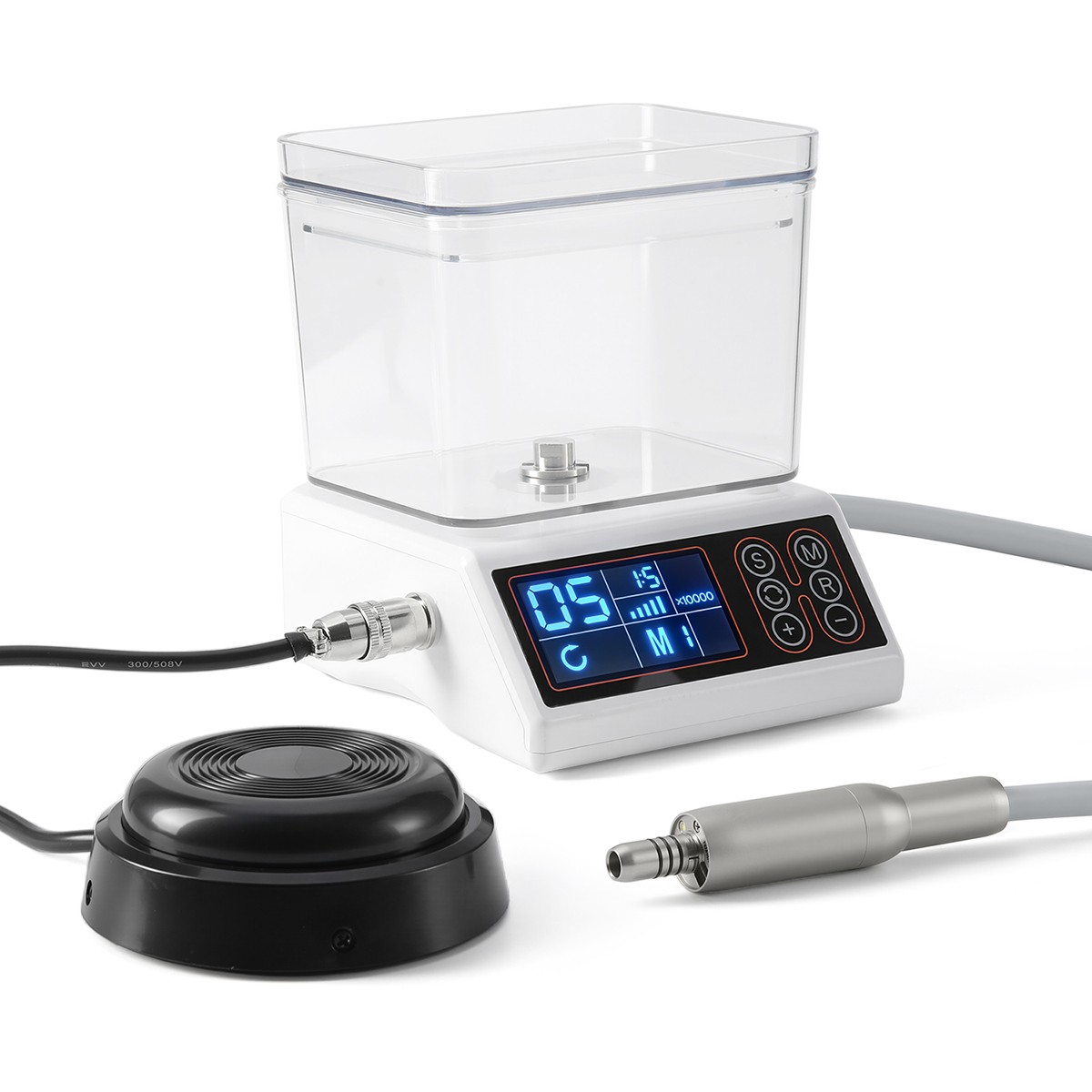 Dental Electric Brushless LED Micro motor 1:1 1:5 16:1 Water tank for Practice
