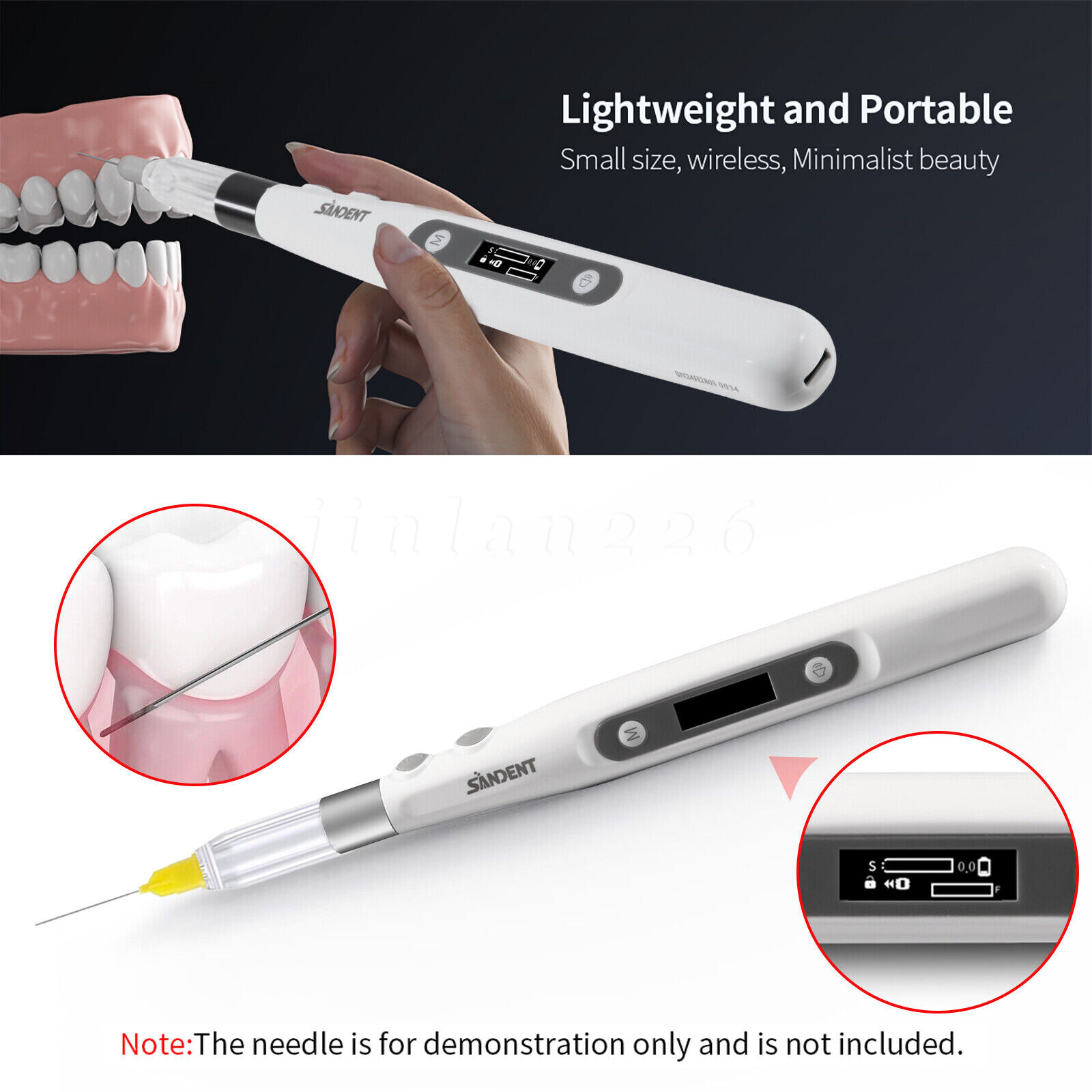 Dental Painless Oral Electronic Anesthesia Delivery Device Pen